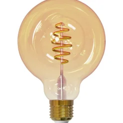 Sisustuslamppu SmartHome GLOBE 95, 4.9W, E27, 350lm, 1800-3000K, amber Älyvalaistus|Lamput Ja Polttimot