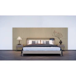 Hot Sisustuslevy/akustiikkalevy Slim Line Easy 60, 9x594x600mm, tammiviilu, tarrakiinnitteinen Sisustuslevyt