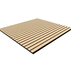 Hot Sisustuslevy/akustiikkalevy Slim Line Easy 60, 9x594x600mm, tammiviilu, tarrakiinnitteinen Sisustuslevyt