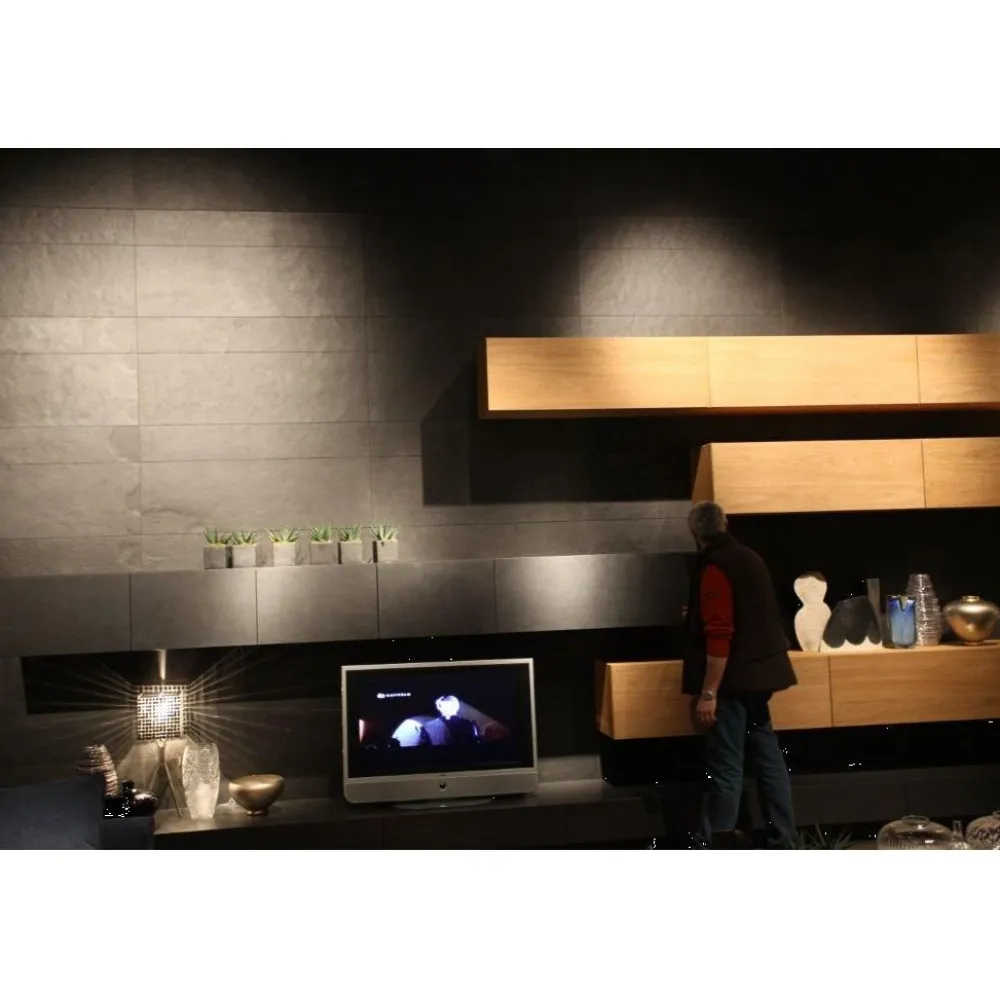 Sisustuslevy 610x1220 mm Musta sileä*Slate Lite