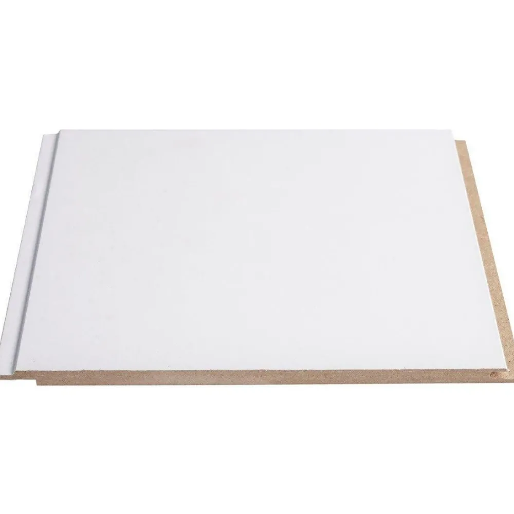 Sisustuspaneeli STP-0, 8x195x2070mm, mdf, ympäripontattu, valkoinen E0*Aarni Outlet