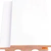 Sisustuspaneeli STS-3 PN 13x95x2100mm Sj mänty ympäripontattu maalattu valkoinen*Maler New