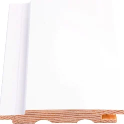 Sisustuspaneeli STS-3 PN 13x95x2100mm Sj mänty ympäripontattu maalattu valkoinen*Maler New