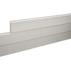 Sisustuspaneeli Kuura, 145x2350x14mm, mänty, STS, valkoinen*Siparila Best