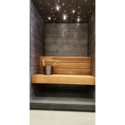 Best Sisustuspaneeli Struktuuri STS 15x176x2350mm helmiäisruskea Saunapaneelit|Saunapaneelit