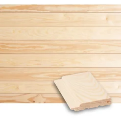 Best Sisustuspaneeli Tuuli Indoor STP 16x95mm, mänty EM, puuvalmis Kattopaneelit