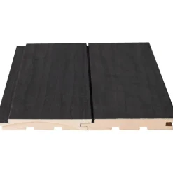 Hot Sisustus-/saunapaneeli Kuulas Kaamos 15x120x3000 mm haapa STS kuultava musta Saunapaneelit|Saunapaneelit