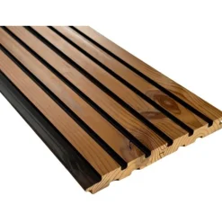 Sisustus-/saunapaneeli Sola, 17x90x2050mm, rimapaneeli, mänty, lämpökäsitelty*Siparila New