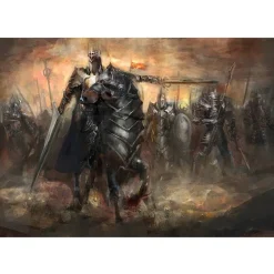 Sisustustarra Black rider eri kokoja*Artgeist Outlet