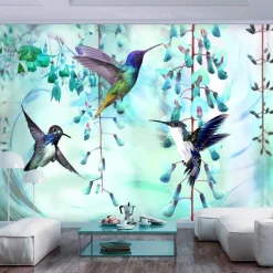 Sisustustarra Flying Hummingbirds II eri kokoja*Artgeist New