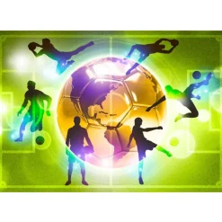 Discount Sisustustarra Football player eri kokoja Sisustustarrat
