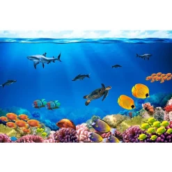 Sisustustarra Underwater kingdom eri kokoja*Artgeist Online