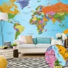 Online Sisustustarra World Map: Colourful Geography II 280x490cm Sisustustarrat