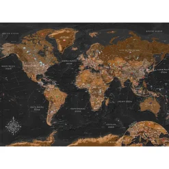 Sale Sisustustarra World: Stylish Map eri kokoja Sisustustarrat