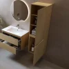 Sivukaappi Eufori, 450x1500x350mm, vaalea tammi*Bathlife