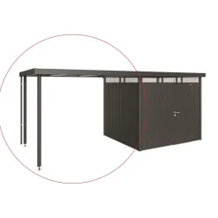 Sivukatos puutarhavajaan HighLine H3 eri värejä*Biohort New