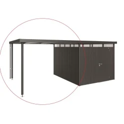 Best Sivukatos puutarhavajaan HighLine H5 eri värejä Varaston Lisätarvikkeet