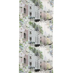 Sivuverho Kotikulmat 140x250 cm sininen*Vallila Online