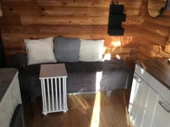 Sohvapenkki Daybed 190 cm mänty harmaa*EcoFurn