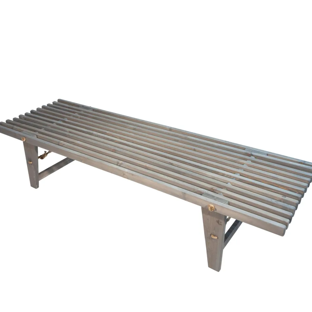 Sohvapenkki Daybed 190 cm mänty harmaa*EcoFurn