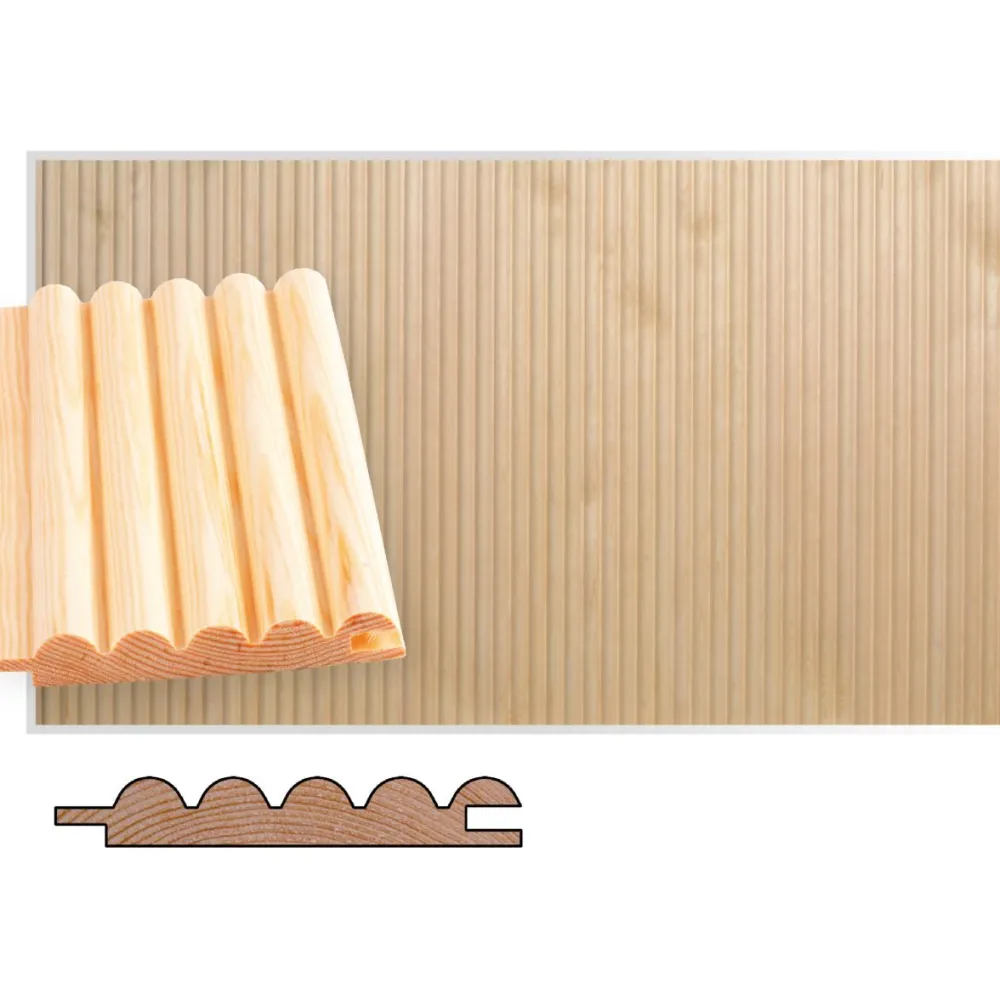 Discount Sormipaneeli STK 14x93x2085mm EM/VM ympäripontattu puuvalmis Rimaseinät