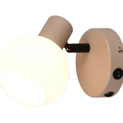 Online Spottivalaisin Boba 1-osainen E14 lämmin beige Kohdevalaisimet|Seinävalaisimet