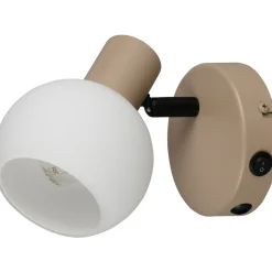 Online Spottivalaisin Boba 1-osainen E14 lämmin beige Kohdevalaisimet|Seinävalaisimet