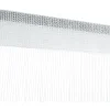 String-verhot 2 kpl 100x250 cm valkoinen*FinePRICE Sale