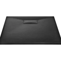 Suihkualusta 90x70 cm SMC musta*FinePRICE