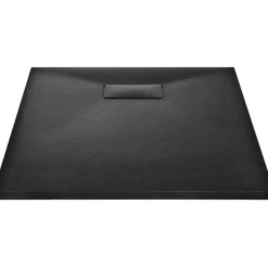 Outlet Suihkualusta 100x70 cm SMC musta Suihkualtaat