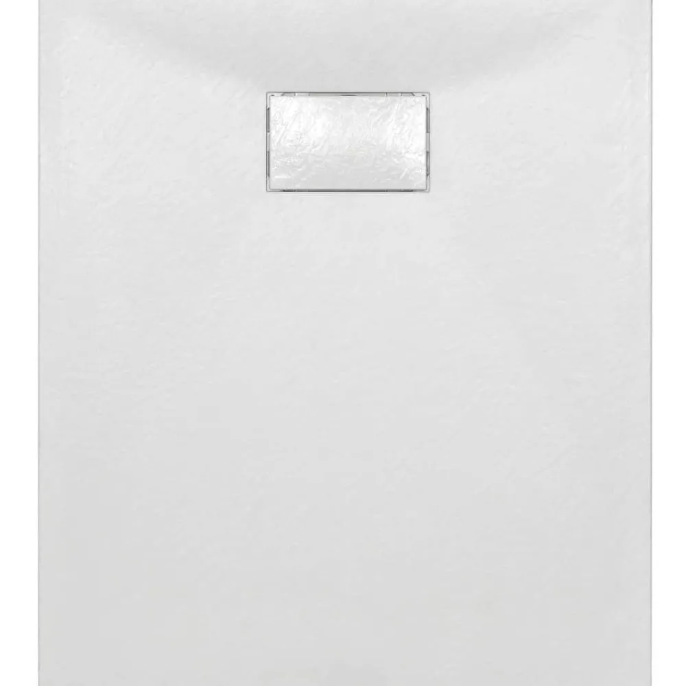 Suihkualusta 90x70 cm SMC valkoinen*FinePRICE Outlet