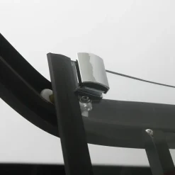 New Suihkukaappi Betrakta 900x900 mm pyöreä musta kehys Suihkukaapit