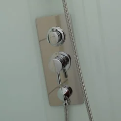 Suihkukaappi Kyffe eri kokoja musta*Bathlife New