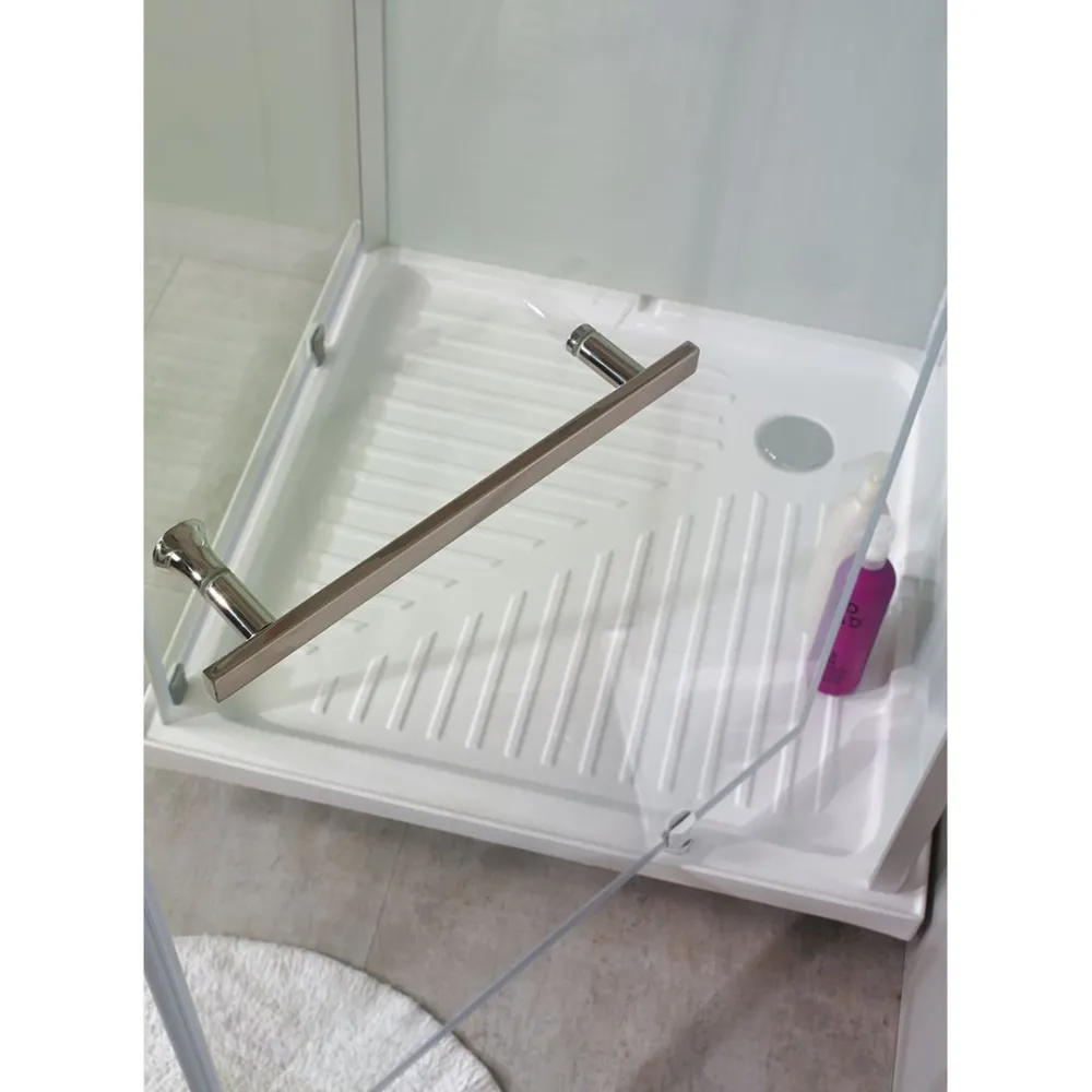 Suihkukaappi Ocean 79C 700x900 mm valkoinen lasi*Noro New
