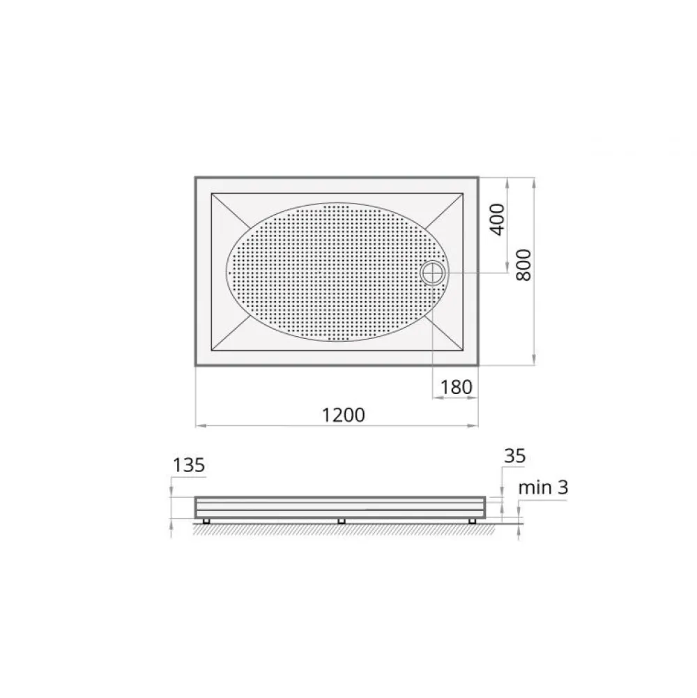 Suihkukulman allas S0019-SET kivimassa 120x80cm valkoinen*Interia