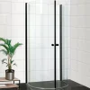 Suihkunurkka Mitt 1900x930x780 mm musta/kirkas lasi Suihkukulmat