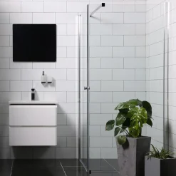 Suihkunurkka Mångsidig 700x800x1900 mm kirkas Suihkukulmat