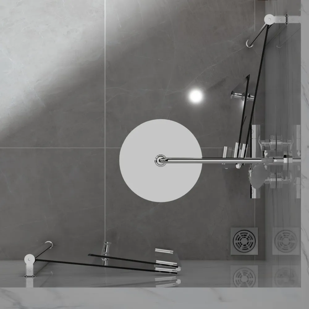 Suihkunurkka Vikbar 900x900mm*Bathlife Online