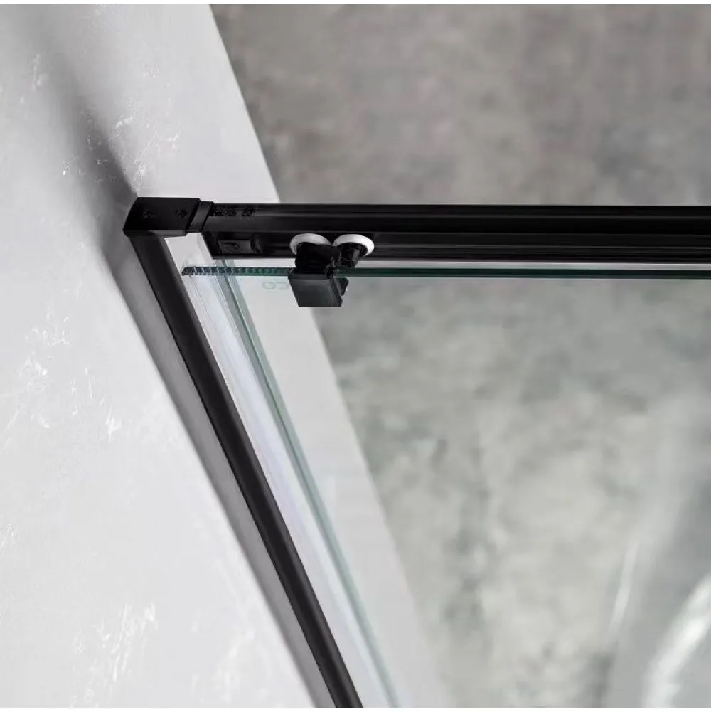 Sale Suihkunurkka Sigma Simply Black R550, kaareva, kirkas lasi, eri kokoja Suihkukulmat