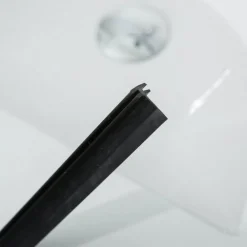 Suihkuovi Profil 700x2000 mm kirkas lasi musta*Bathlife Discount