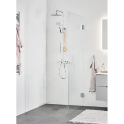 Suihkuovi Infinity, kirkas lasi, eri vaihtoehtoja*Hafa Clearance