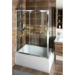 New Suihkuovi Deep, 1200x1650 mm, kirkas lasi Suihkuovet