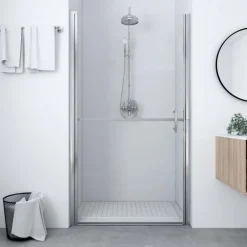Suihkuovi karkaistu lasi 81x195 cm*FinePRICE Clearance