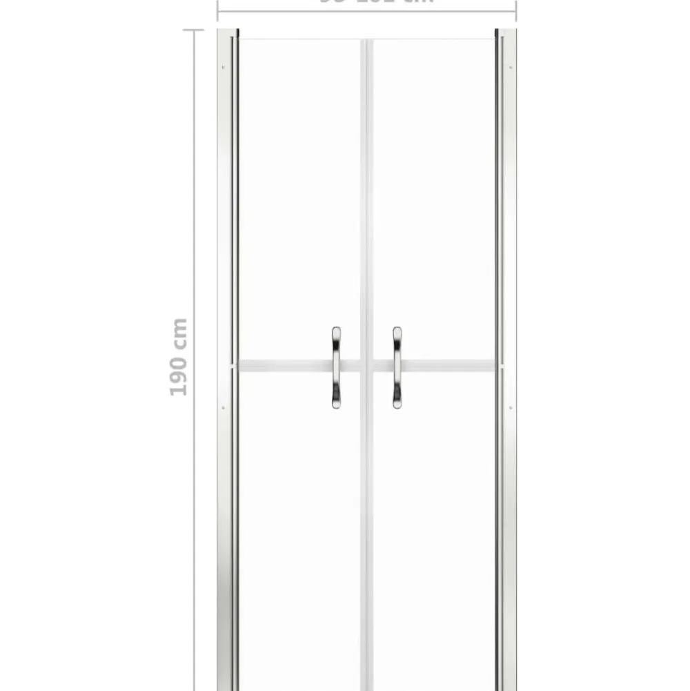 Discount Suihkuovi kirkas ESG 101x190 cm Suihkuovet