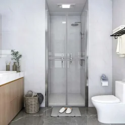 New Suihkuovi kirkas ESG 96x190 cm Suihkuovet