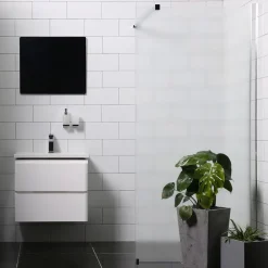 Suihkuseinä Mångsidig P/P suora, eri vaihtoehtoja*Bathlife Clearance