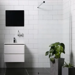 Suihkuseinä Mångsidig P/P suora, eri vaihtoehtoja*Bathlife Clearance