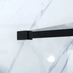 Outlet Suihkuseinä Profil 800x2000 mm kirkas lasi musta Suihkuseinät