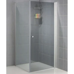 Suihkuseinä TAD 45x190 cm kirkas lasi*Tammiholma New