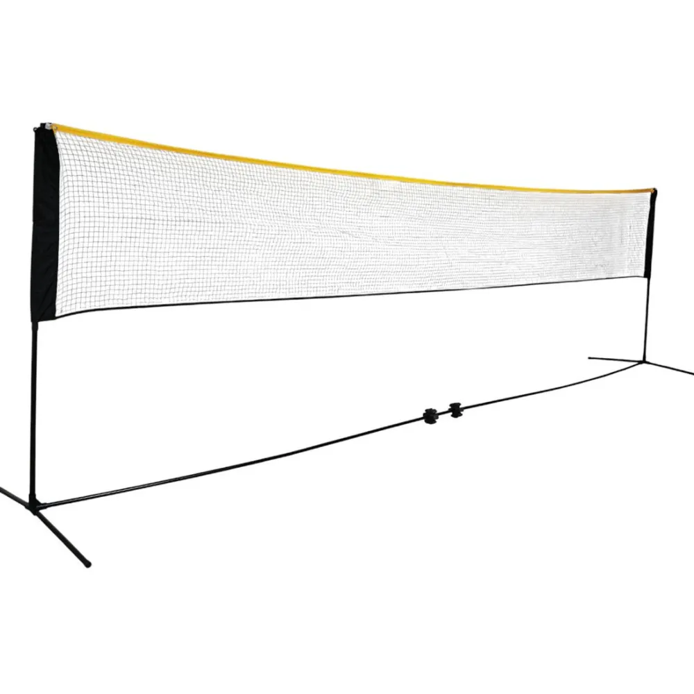 Sale Sulkapalloverkko Korkeus Säädettävä, sis. kantolaukku ja maakiilat, 500x80 cm Urheiluvälineet